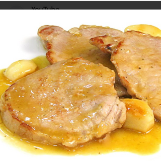 Filete de lomo al ajillo