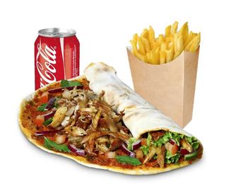 Menú Pizza Turca Solo Carne