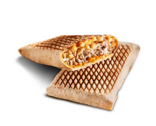 Menú taco de pollo crispy