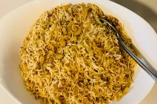 Keema biryani