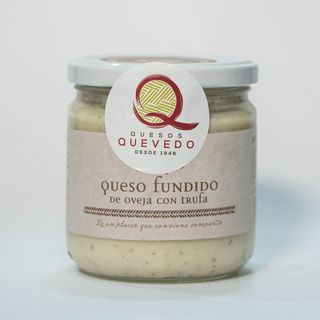 tarro queso fundido de oveja con trufa