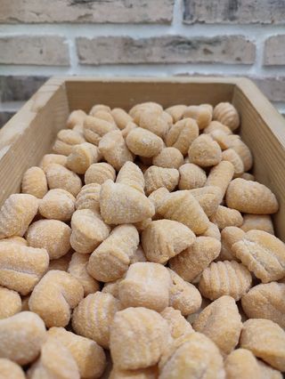 Gnocchi rojos de Calabaza 400 gr aprox