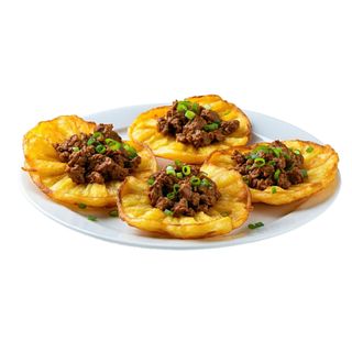 Patacones Con Carne