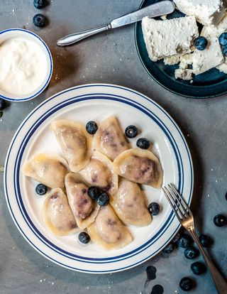Pierogi z twarożkiem (4 szt.)