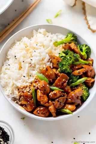 Teriyaki Chicken + Rice