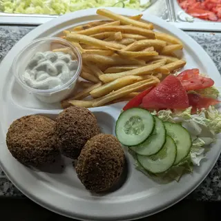 Zestaw obiadowy falafel