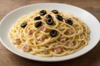Esparguete à Carbonara