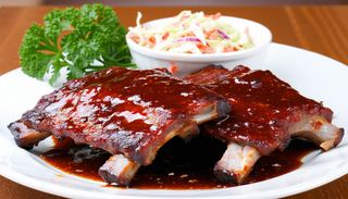 Coaste de porc în bbq