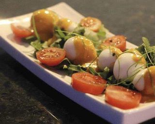 Ovos Codorniz Molho Cocktail