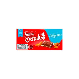 Chocolate Extra Fino con Almendras Nestlé (123 gr)