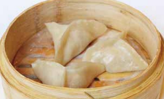 11 Ravioli di gamberi al vapore