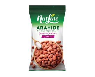 NUTLINE Arahide in coaja Rosie 145  gr