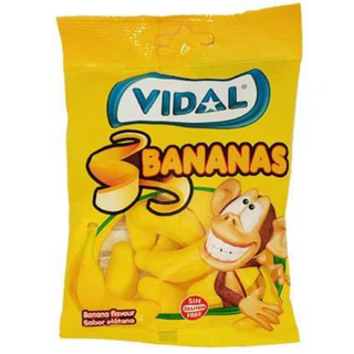 Vidal Bananas 90g