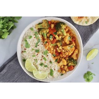 Vegetable Coconut Cury With Rice