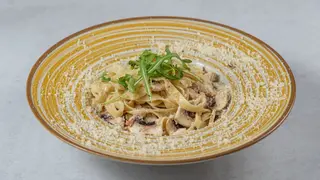 Funghi pasta mala