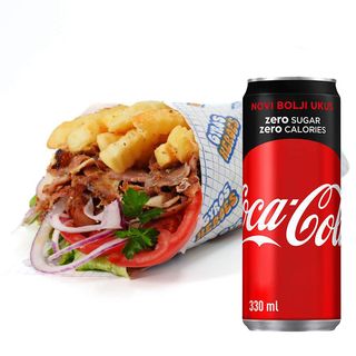 Classic Hero + Coca-Cola Zero 0.33l