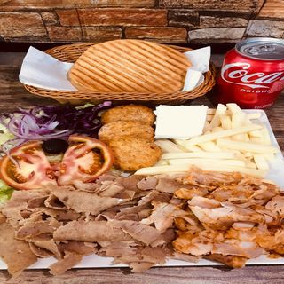 Menú Plato City Kebab