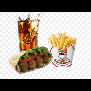 8. Menú Pita Falafel