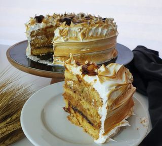 Bolo à Fatia - Ameixa com Doce de Leite