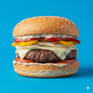 Unconventional burger