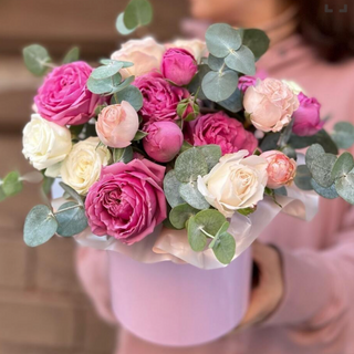 Квіти в коробці «Ліана»