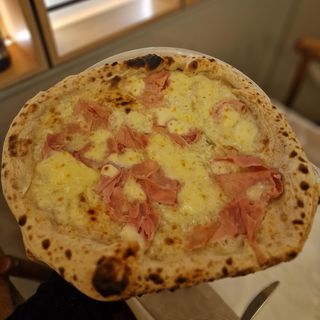 Bianca col prosciutto cotto