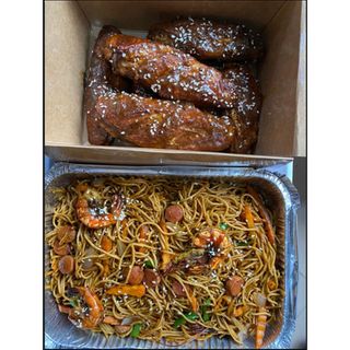 Stir-Fried Pasta with Turkey