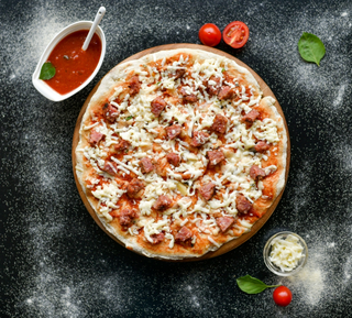 Pizza Salsiccia picante Mega 