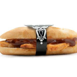 6. Pollo kebab y salsa BBQ