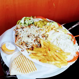 Chawarma Au Plat