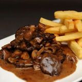 Fried Beef & Chips