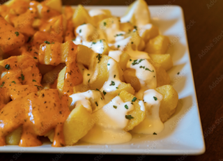 Ración De Patatas Braviolis