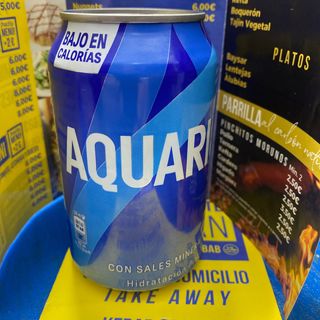 Aquarius Limón lata 330ml.