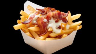 Patatine stick, cheddar e bacon