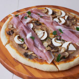 Pizza boletus
