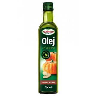 Olej z pestek dyni tłoczony na zimno 250 ml Targroch
