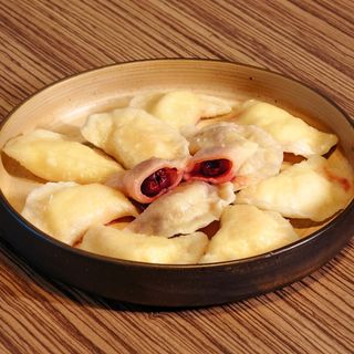 Varenyky with sour cherry