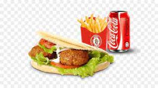 Panino falafel menù