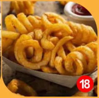 Patatine fritte ricce - grandi