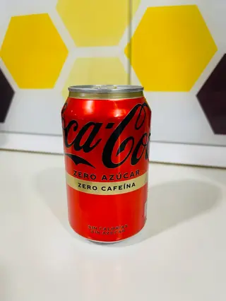 Coca-Cola Zero Azúcar Zero Cafeína lata 330ml.