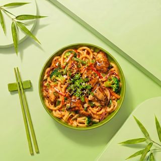 Wok Udon Pui Sos Roze