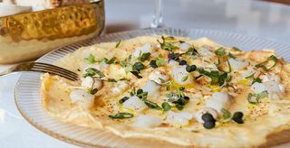 Tortilla Abierta De Bacalao