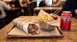 Menú Dürum Solo Carne