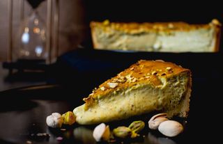 Tarta De Queso de pistacho