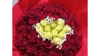 Bukiet „Serce z Róż”