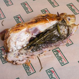 Mezzo pollo con patate a scelta