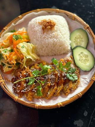 21 Com Vit Chien Gion