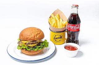 Сет Бургер Машрум+дольки+кола 0,25