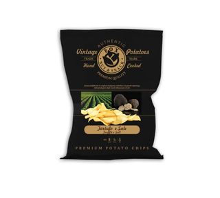 Sacchetto patatine vintage tartufo e sale