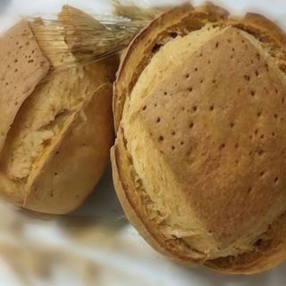 Pan cateto horno de leña